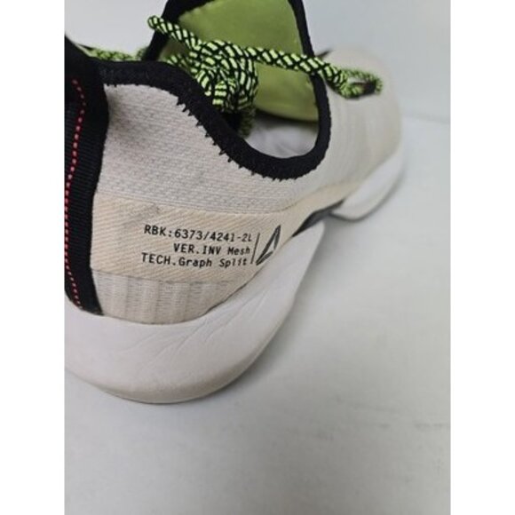 Reebok Men's Sole Fury DV4482 Running Shoe White Green Size 12.5M - Picture 3 of 8